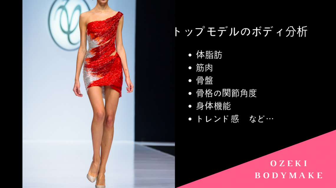 トップモデルのボディ分析